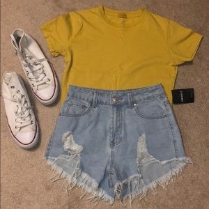Forever 21 jean shorts.
